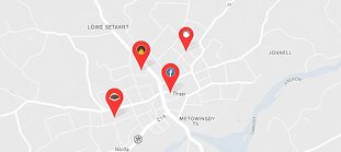 Authentic Indian food- Map