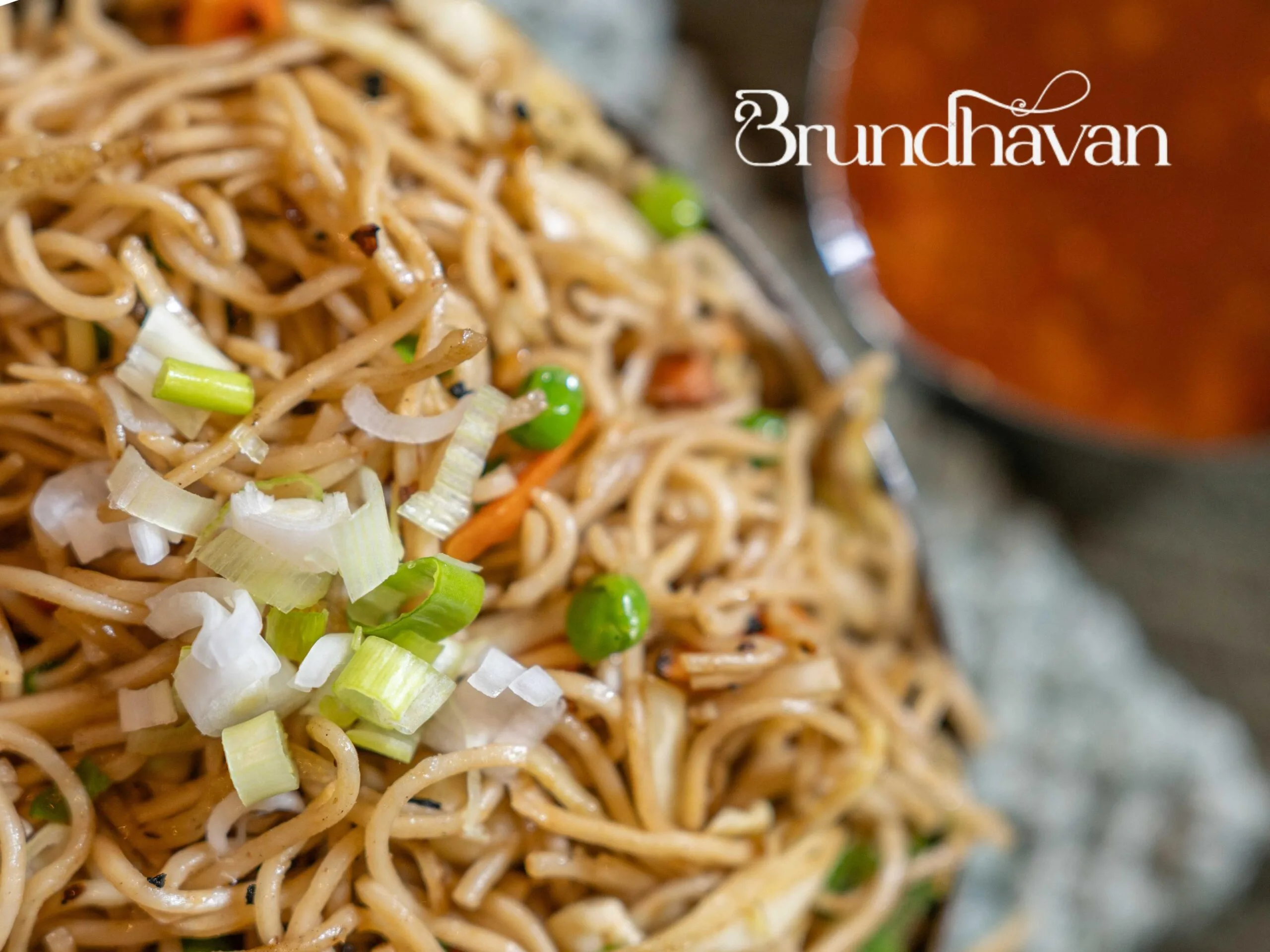 Veg Hakka Noodles Dish